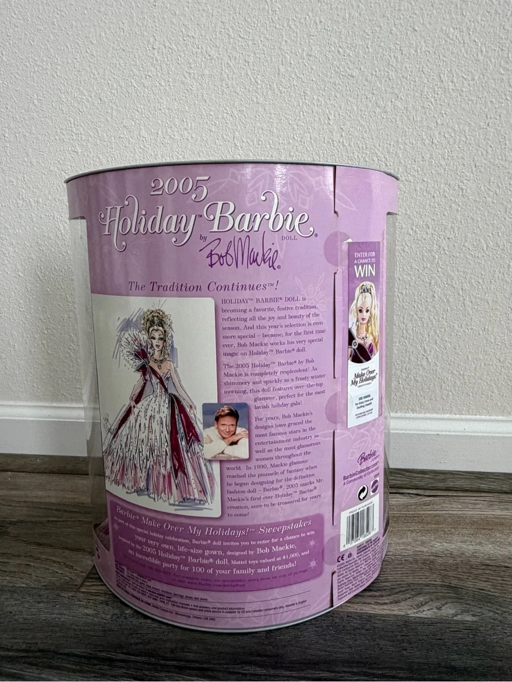 Barbie 2005 Holiday Collector Doll - Purple, White & Silver